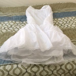 Wedding Dress slip on.